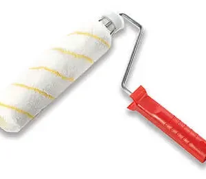 רולר פס צהוב מיקרופייבר ללא תווית