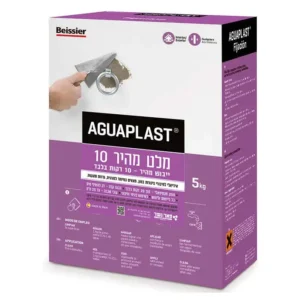 מלט מהיר 10 דק' ייבוש 5 ק"ג AGUAPLAST