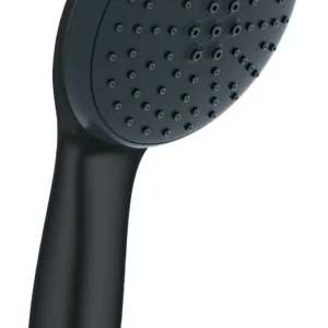 מקלח יד 2 מצבים עגול 11 ס"מ TEMPESTA שחור מט