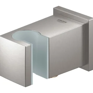 נקודת מים מרובעת עם מתלה EUPHORIA CUBE כרום מוברש