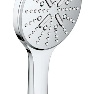 מקלח יד 3 מצבים עגול 13 ס"מ SMARTACTIVE כרום ניקל