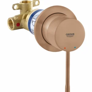 אינטרפוץ 3 דרך עגול 7.5 ס"מ Essence זהב אדום מוברש GROHE