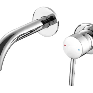 אינטרפוץ 3 דרך פיה ארוכה כרום ניקל AQUILA PREMIUM