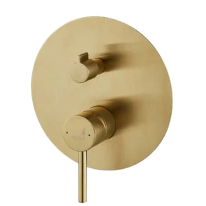 אינטרפוץ 4 דרך PASSERO זהב מוברש AQUILA