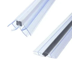 סף למקלחון PVC מגנטי 2.2 מ' / 8 מ"מ (מארז 2 יח')