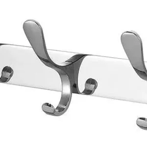 קולב מגבות 5 ווים אל-חלד כרמל כרום