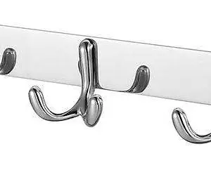 קולב מגבות 5 ווים כפולים אל-חלד תדהר כרום