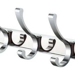 קולב מגבות 5 ווים אלומיניום תימור כרום