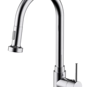 ברז מטבח נשלף ARCO כרום ניקל AQUILA PREMIUM