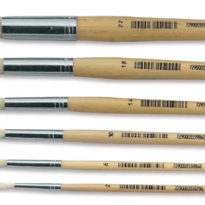 מכחול עגול 6 (12 יח' במארז)