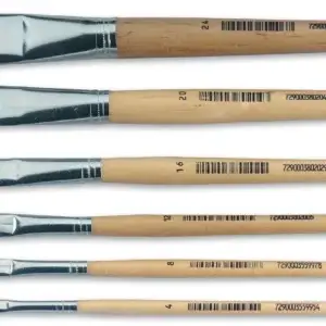 מכחול שטוח 4 (12 יח' במארז)