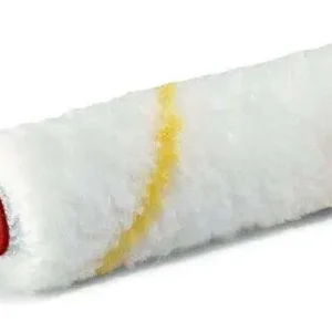 שרוול לרולר מיני פס צהוב 10 ס״מ (מארז 10 יח')