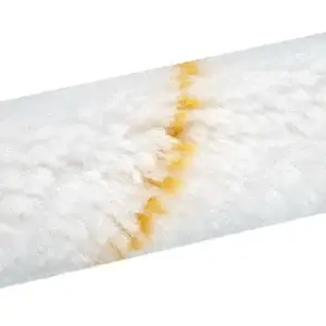 שרוול לרולר מיני פרלון פס צהוב 15 ס"מ (מארז 10 יח')