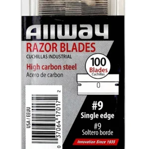 סט 100 להבים לגלס סקרייפר ALLWAY